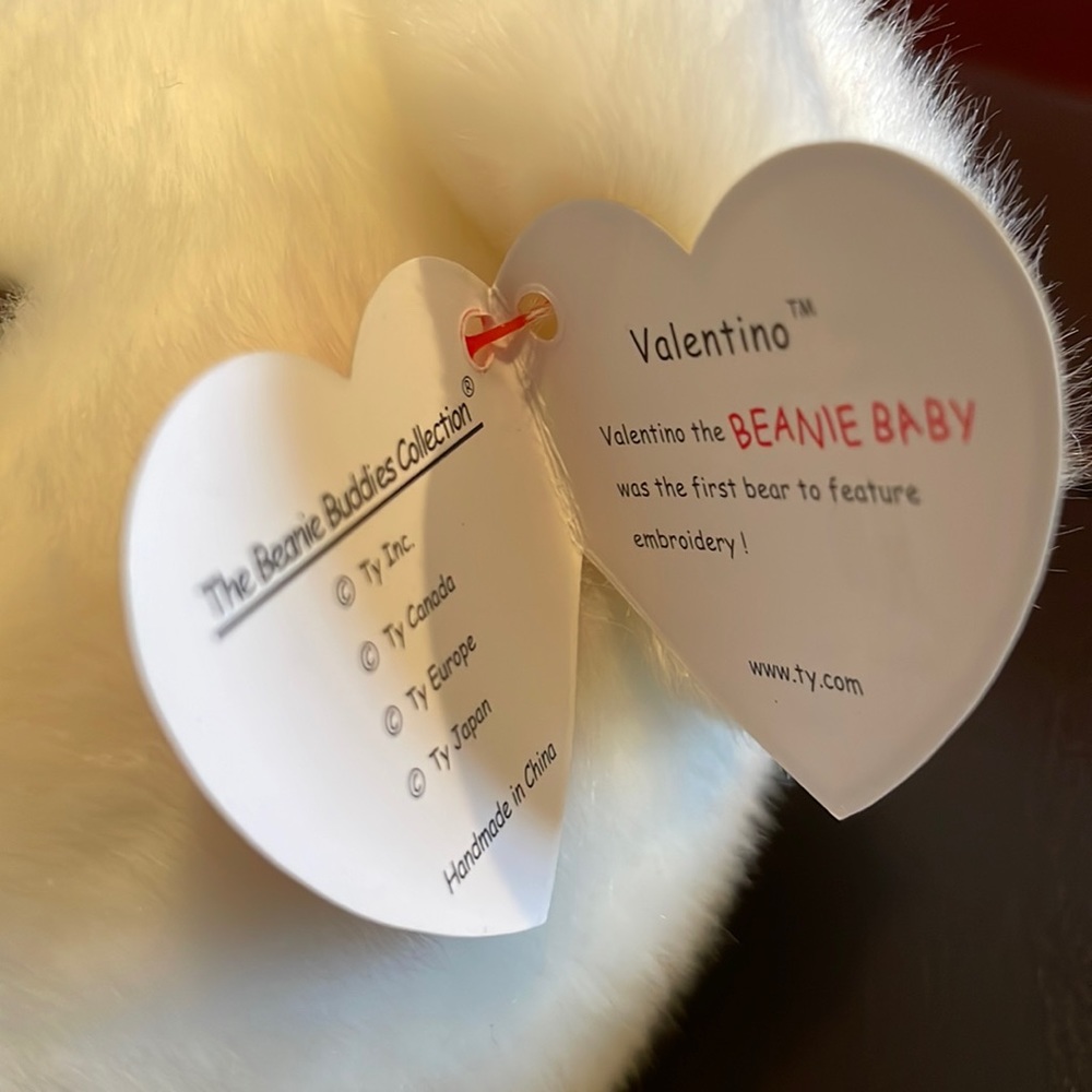 1999 Valentino Ty Beanie Buddy - Picture 2 of 5